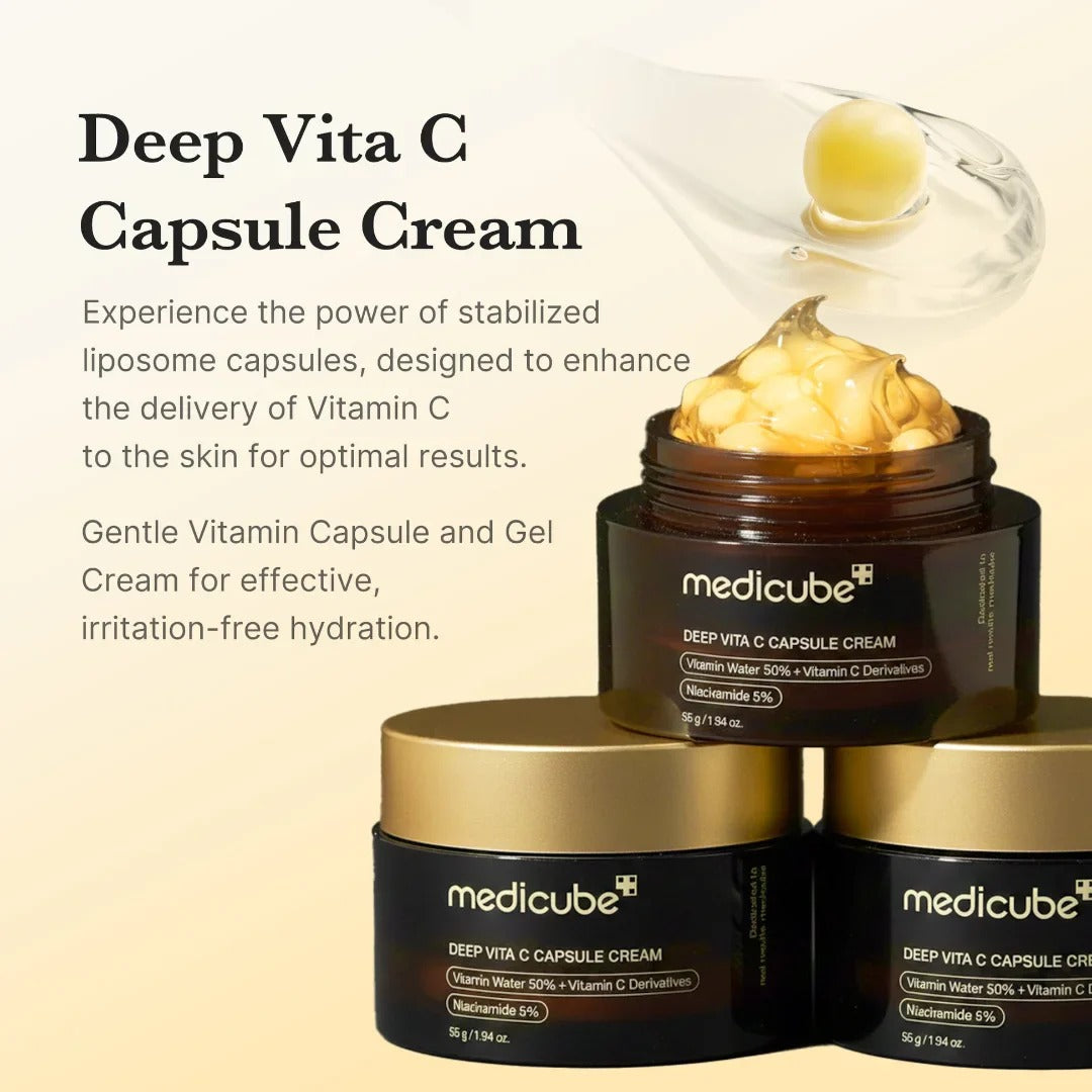 Medicube Deep Vita C Capsule Cream Buy 1 Get 1 Free