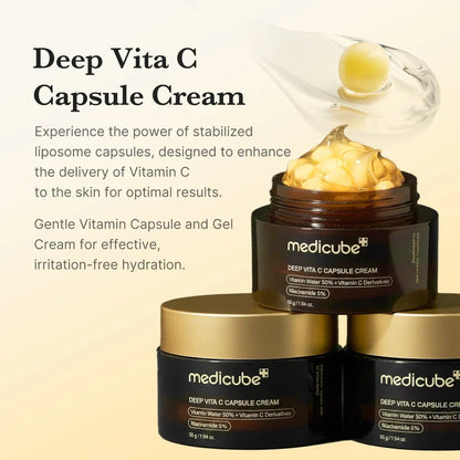 Medicube Deep Vita C Capsule Cream Buy 1 Get 1 Free