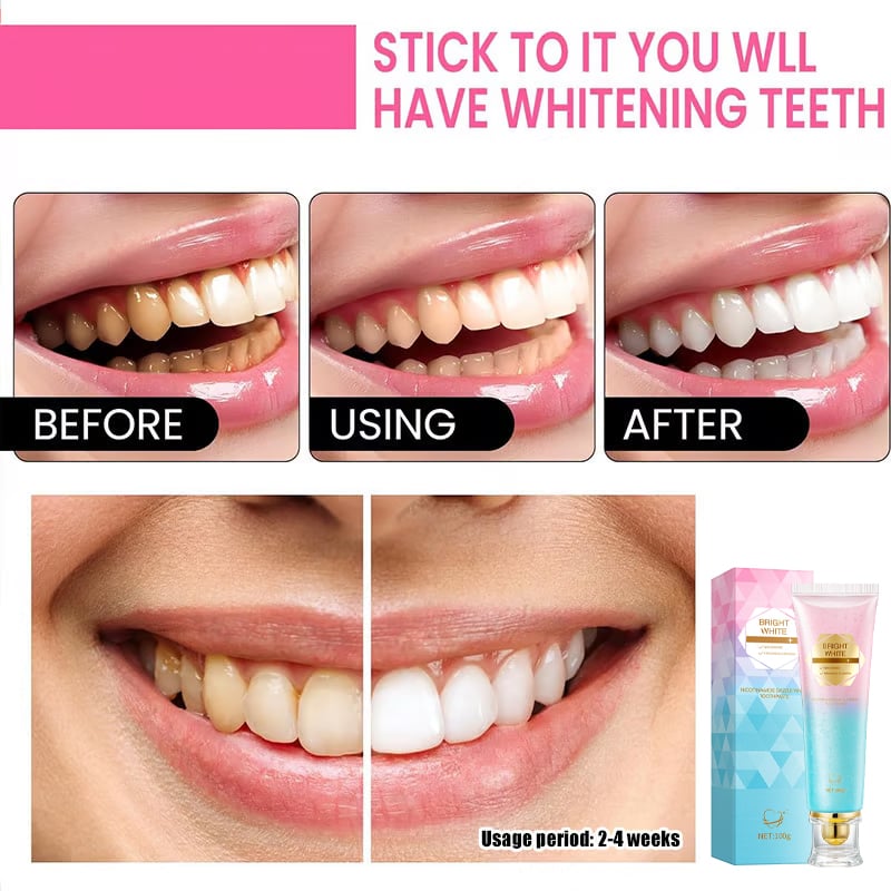 2 PCs Niacinamide Whitening Toothpaste