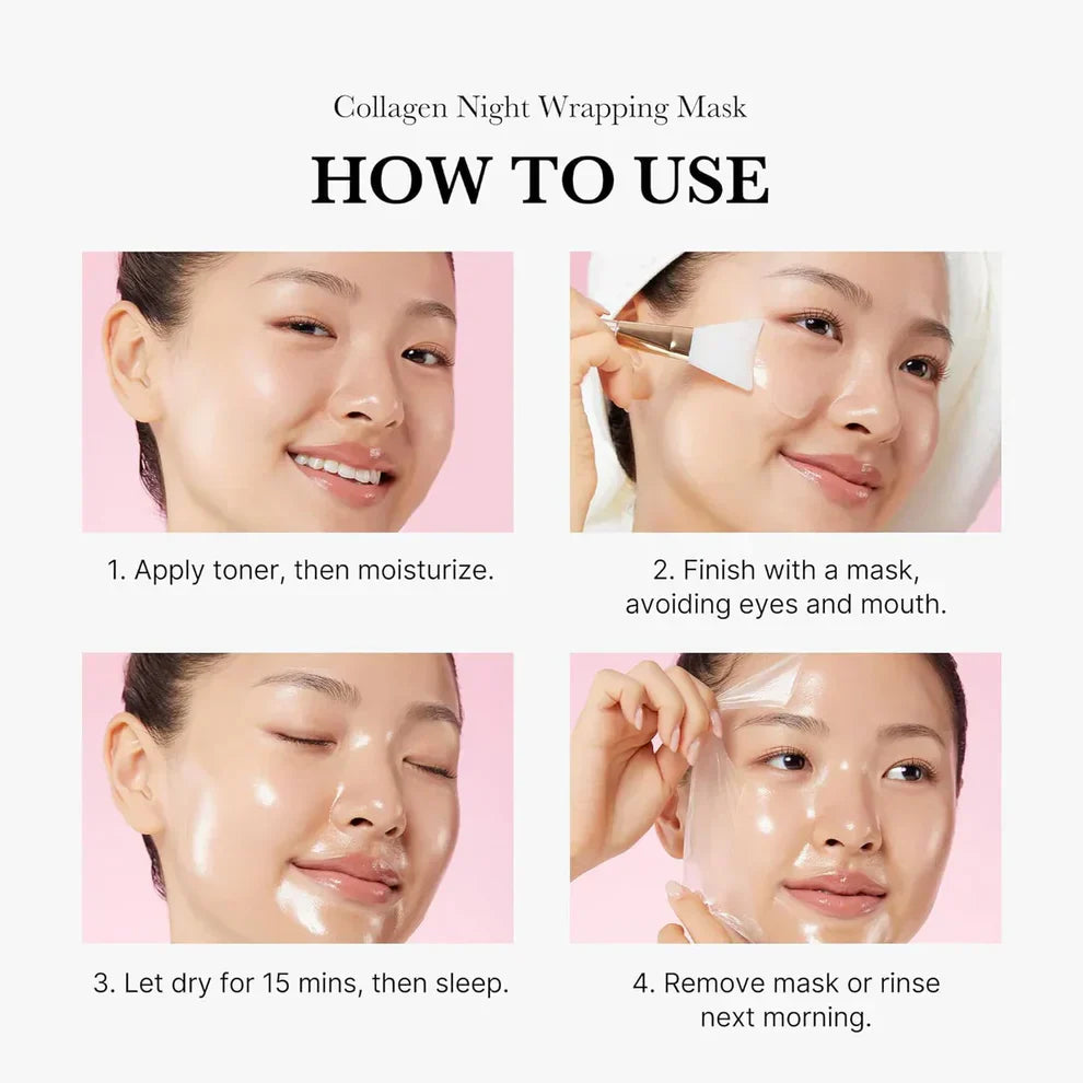 Medicube Collagen Night Wrapping Mask ( Buy 1 get 1 Free)